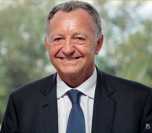 Jean-Michel Aulas, président de l'Olympique lyonnais. 