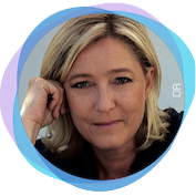 A la Une - Rions un peu - Marine Le Pen