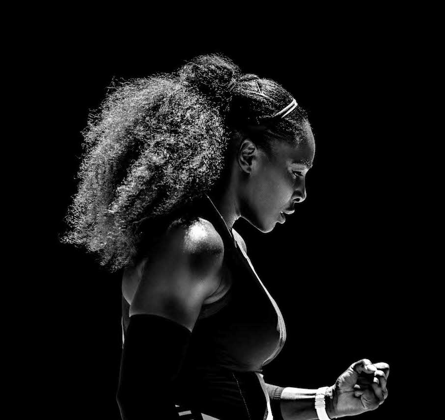 Serena Williams, athlète sponsorisée par Nike. 