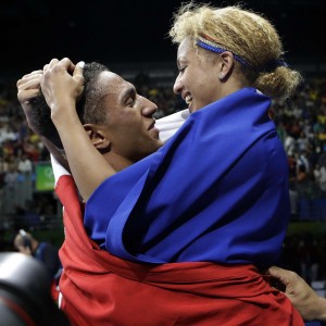 Estelle Moselly et Tony Yoka II