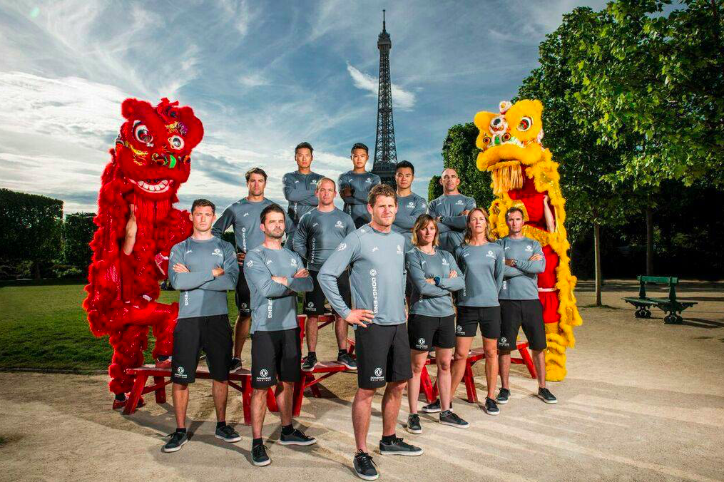 Dongfeng Race Team est menée pour al deuxième fois consécutive par le skipper français Charles Caudrelier. (c) Dongfeng Race Team