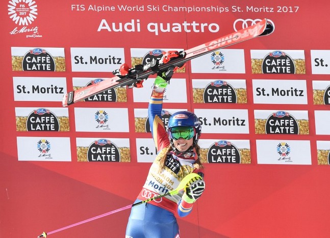 Ski alpin : Mikaela Shiffrin sacrée championne du monde de slalom