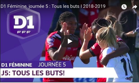 Tous les buts de la 5e journée de D1.
