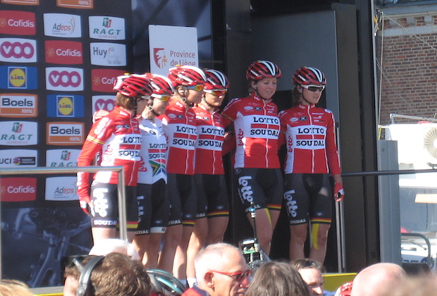 Marie Dessart a été engagée par la formation belge Lotto Soudal Ladies pour ses qualités de grimpeuse.