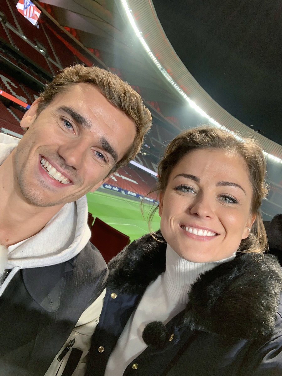 Les sourires de la semaine : Antoine Griezmann et Laure Boulleau