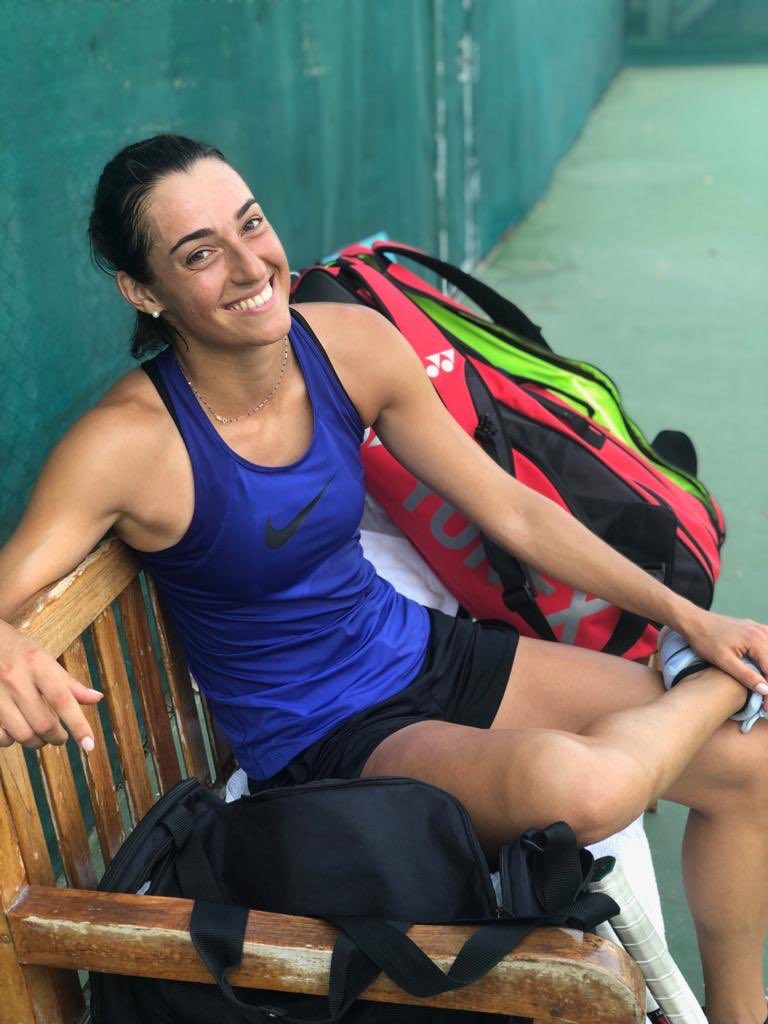 Caroline Garcia prépare tranquillement sa nouvelle saison de tennis