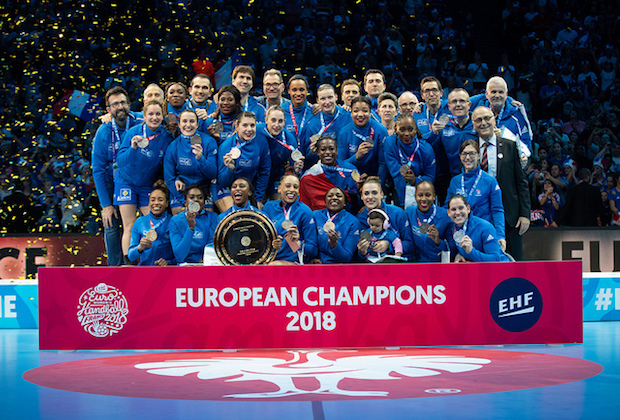 L’Équipe de France a remporté l'EHF Euro 2018 en battant la Russie 24-21 en finale dimanche soir, à l’AccorHotels Arena de Paris-Bercy.