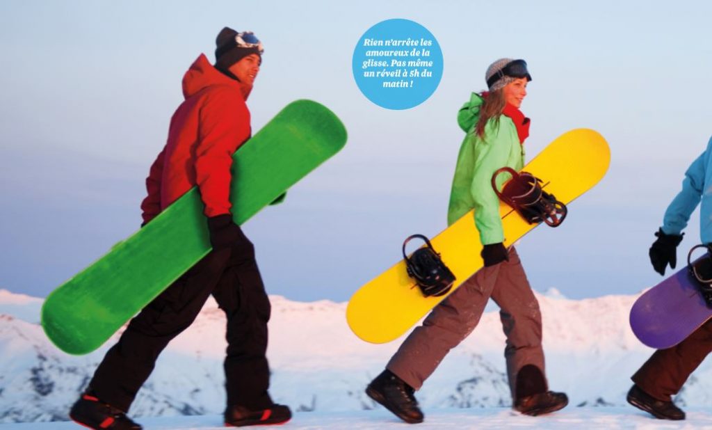 journée ski neige