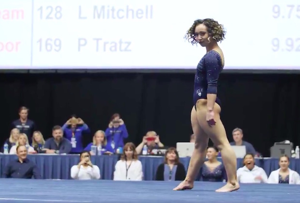 Une gymnaste américaine fait un immense carton sur internet avec sa performance ahurissante !