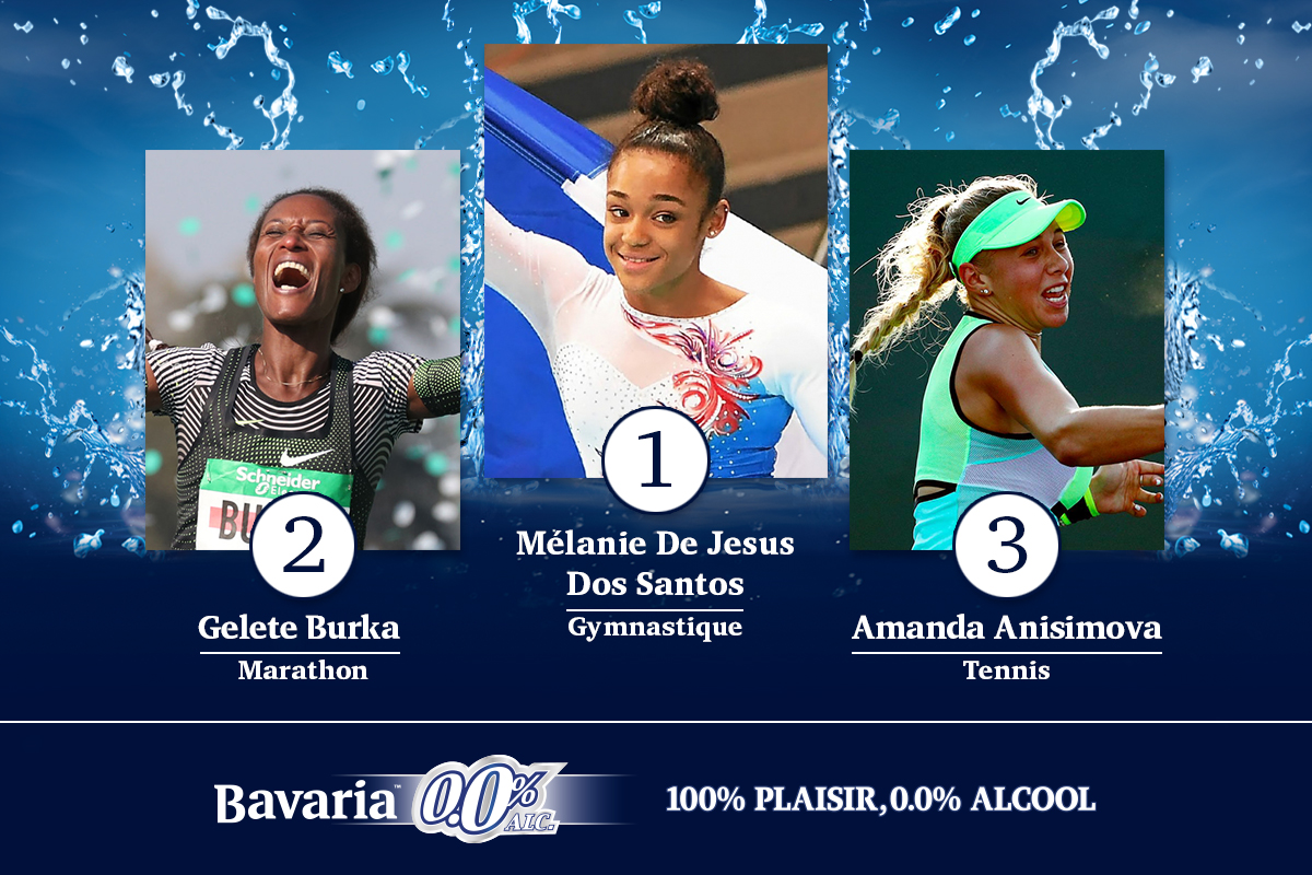 Championnes - Le Podium Women Sports de la semaine, by Bavaria 0.0%