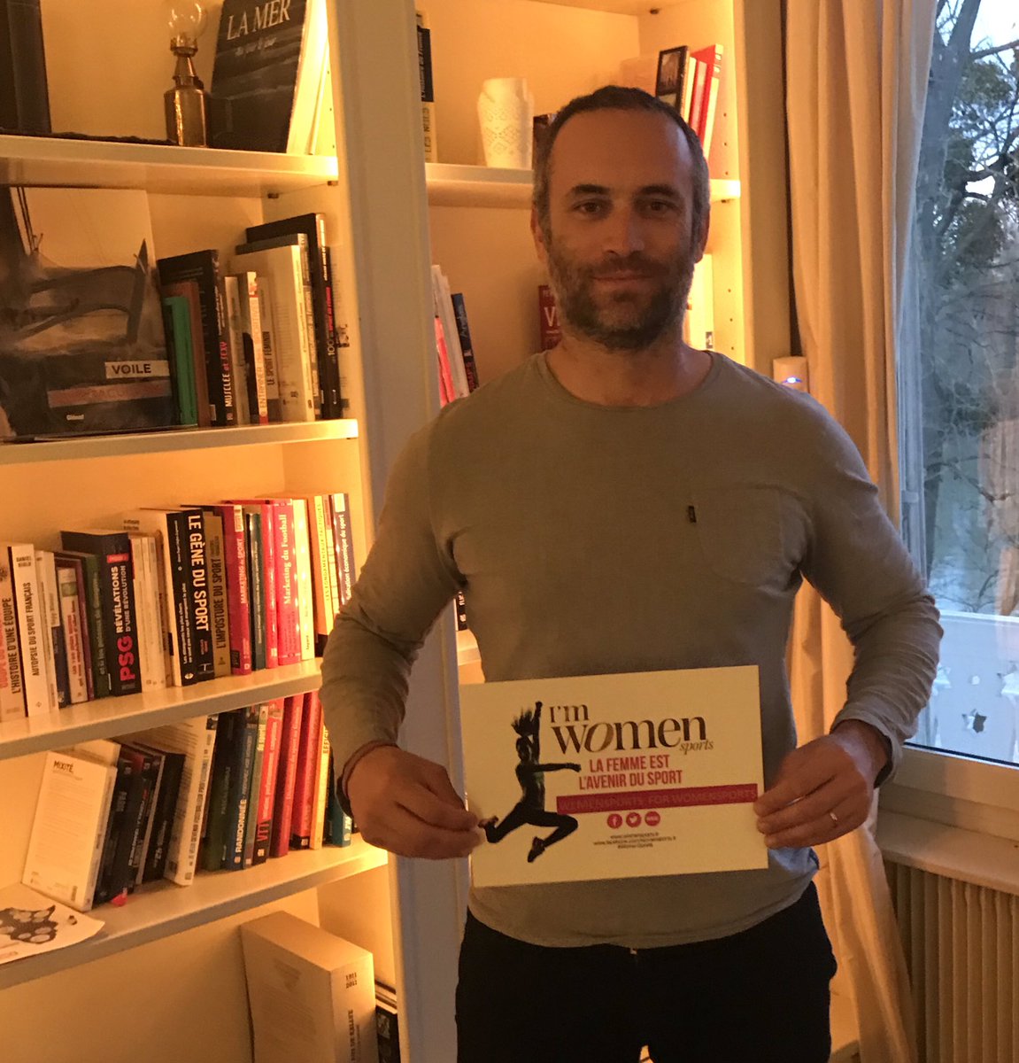 Fabrice Amedeo (skipper) est We Men Sports for Women Sports, et vous ?