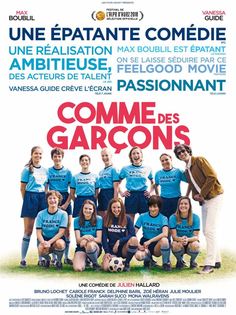 Le comédien Max Boublil, tête d’affiche du film « Comme des garçons », rejoint le club « We Men Sports » des hommes qui soutiennent le sport au féminin ! 