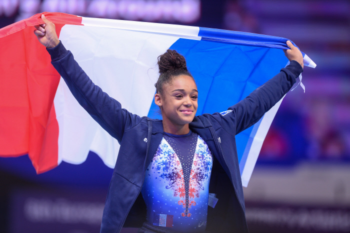 La récap du week-end : Mélanie De Jesus Dos Santos, dans l'histoire de la gymnastique française