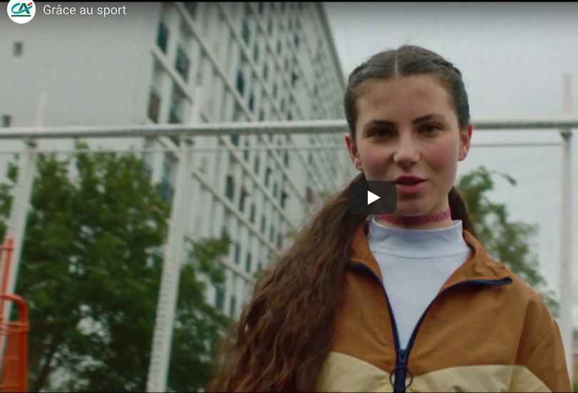 Vidéo : le Crédit Agricole encourage l'empowerment des femmes par le sport avec le clip «Grâce au sport»