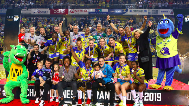 Les Messines ont remporté la finale retour de la Ligue féminine de handball (LFH) dimanche soir et décrochent un nouveau titre de championnes de France.
