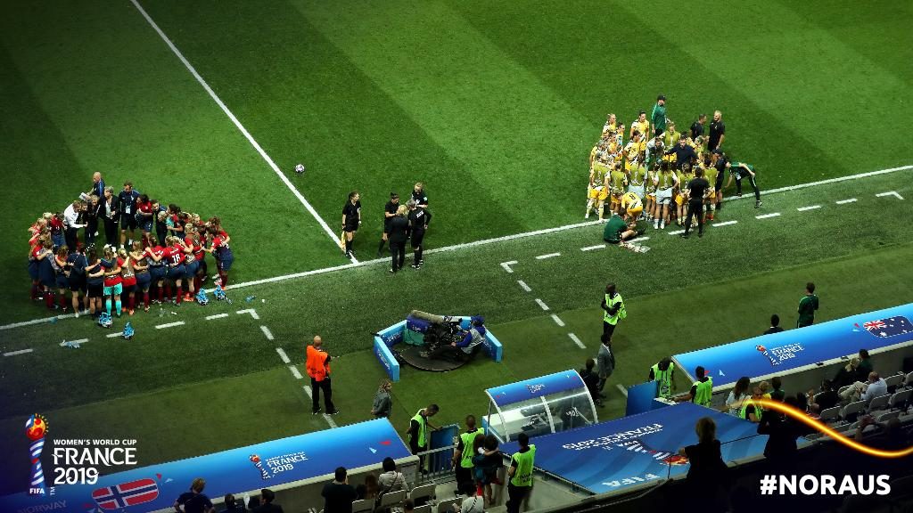 CDM France 2019 - Les Norvégiennes ont éliminé l’Australie en huitièmes finale de la Coupe du monde de la FIFA 2019, samedi à l’Allianz Riviera de Nice.