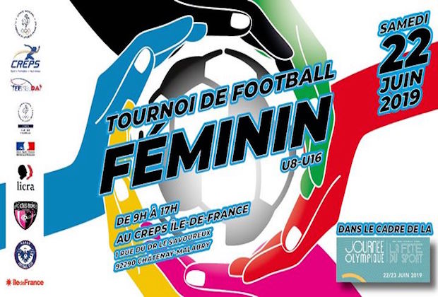 Le CREPS IDE recevra, samedi 22 juin à Châtenay-Malabry, 100 jeunes filles de 8 à 16 ans issues de quartiers sensibles pour un tournoi de football féminin.
