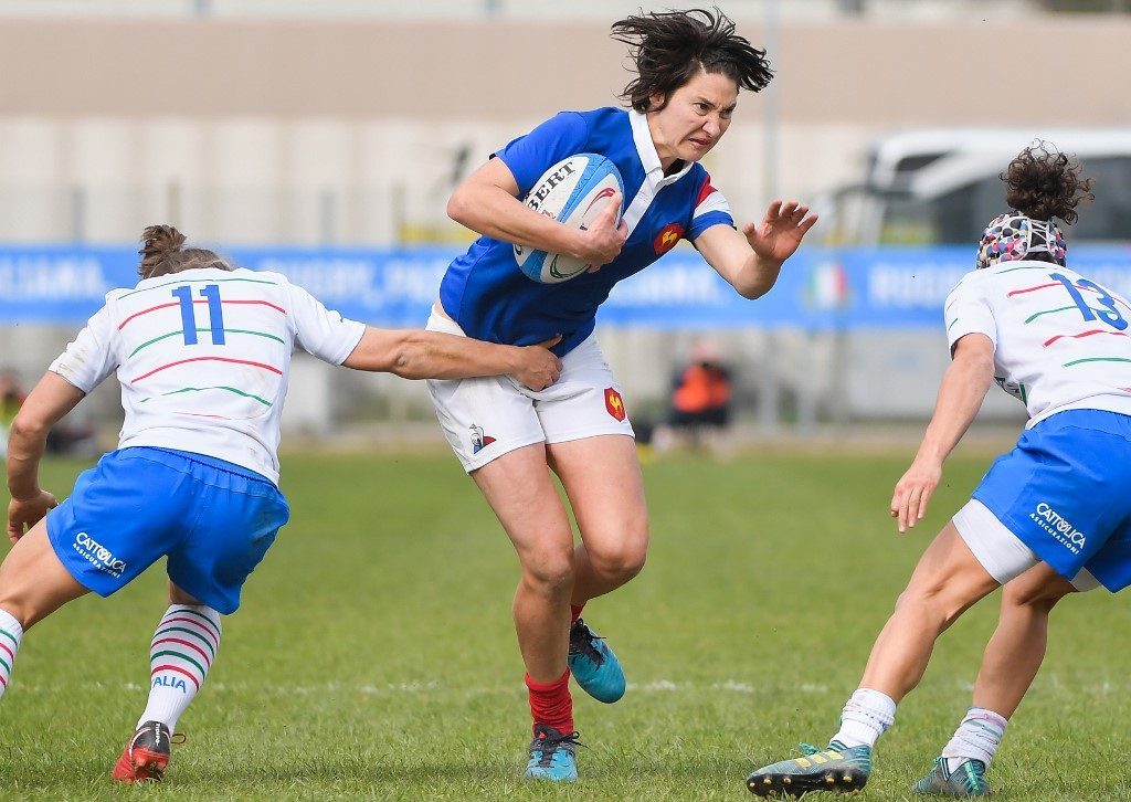 Les rugbywomen françaises se sont effondrées à la fin du match face aux Anglaises et ont ainsi été vaincues 20-18, à San Diego, lors des Super Series.
