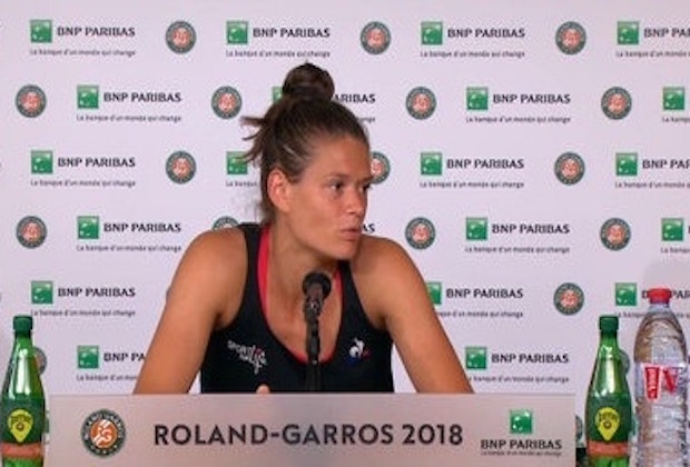 La Française Chloé Paquet, 156e mondiale, a éliminé sa compatriote et meilleure tricolore, Caroline Garcia en quarts-de-finale du tournoi WTA de Jurmala.