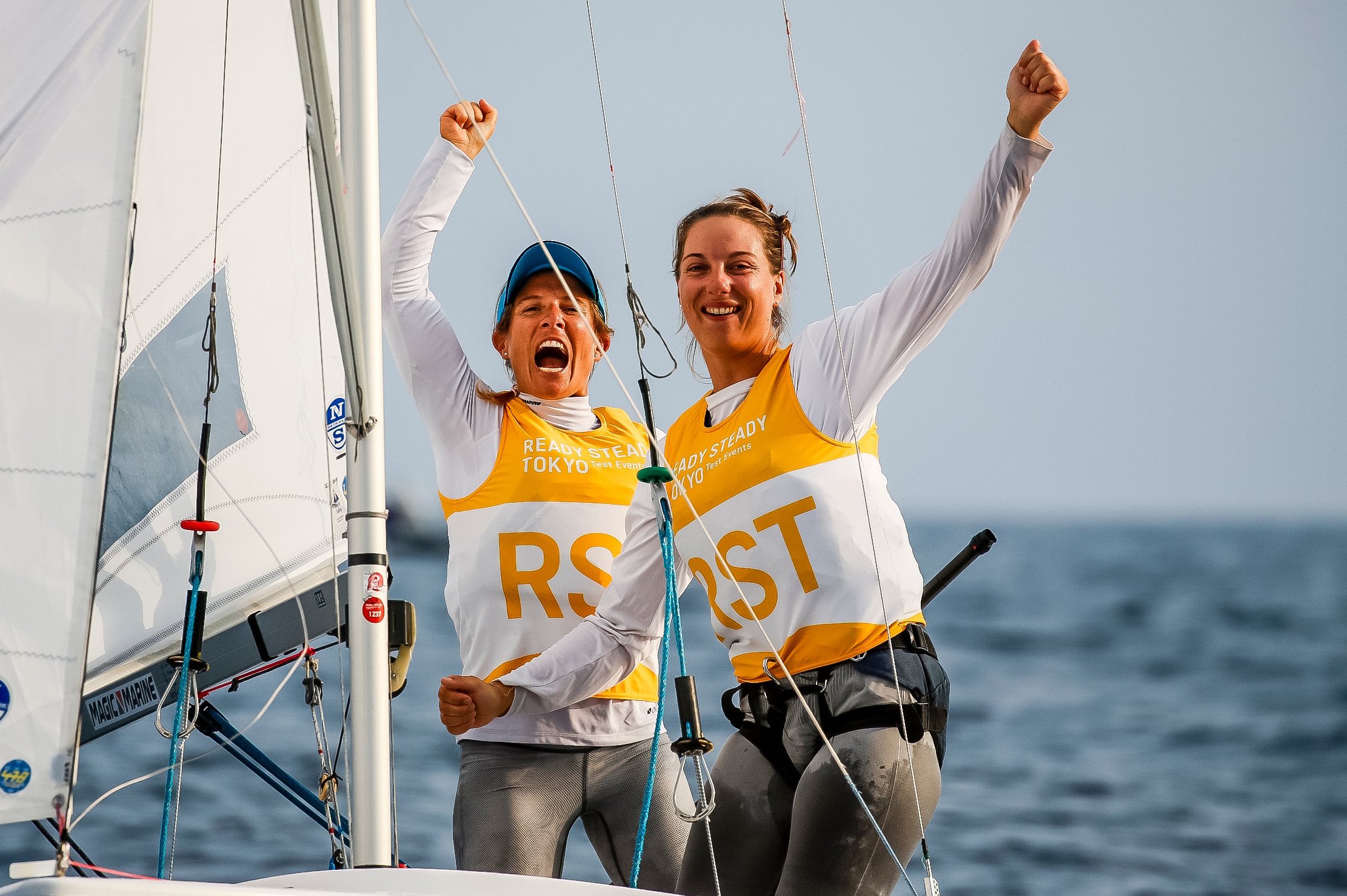 Le duo de véliplanchistes françaises Camille Lecointre et Aloïse Retornaz (voile 470) ont gagné leur ticket pour les prochains JO de Tokyo-2020.