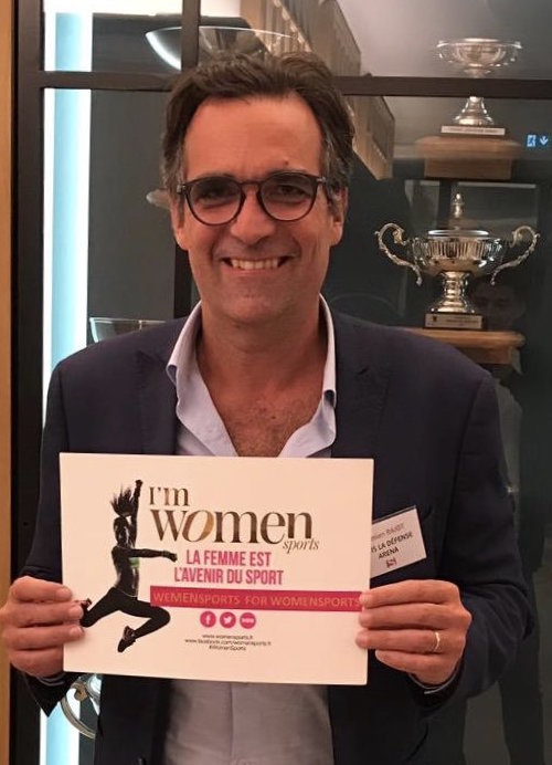 Damien Rajot est We Men Sports for Women Sports