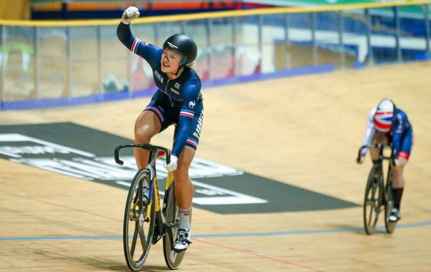 La récap du week-end : Mathilde Gros en or sur le keirin