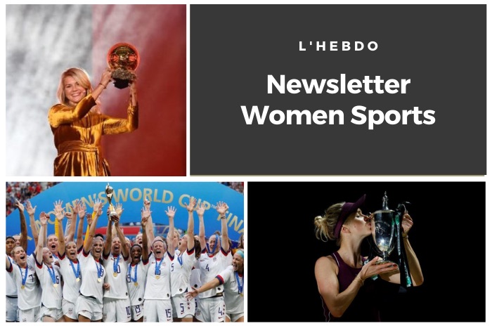 Chaque mardi, la newsletter WOMEN SPORTS vous propose un résumé de l'actualité du sport au féminin : résultats, événements, coups de coeur, informations...