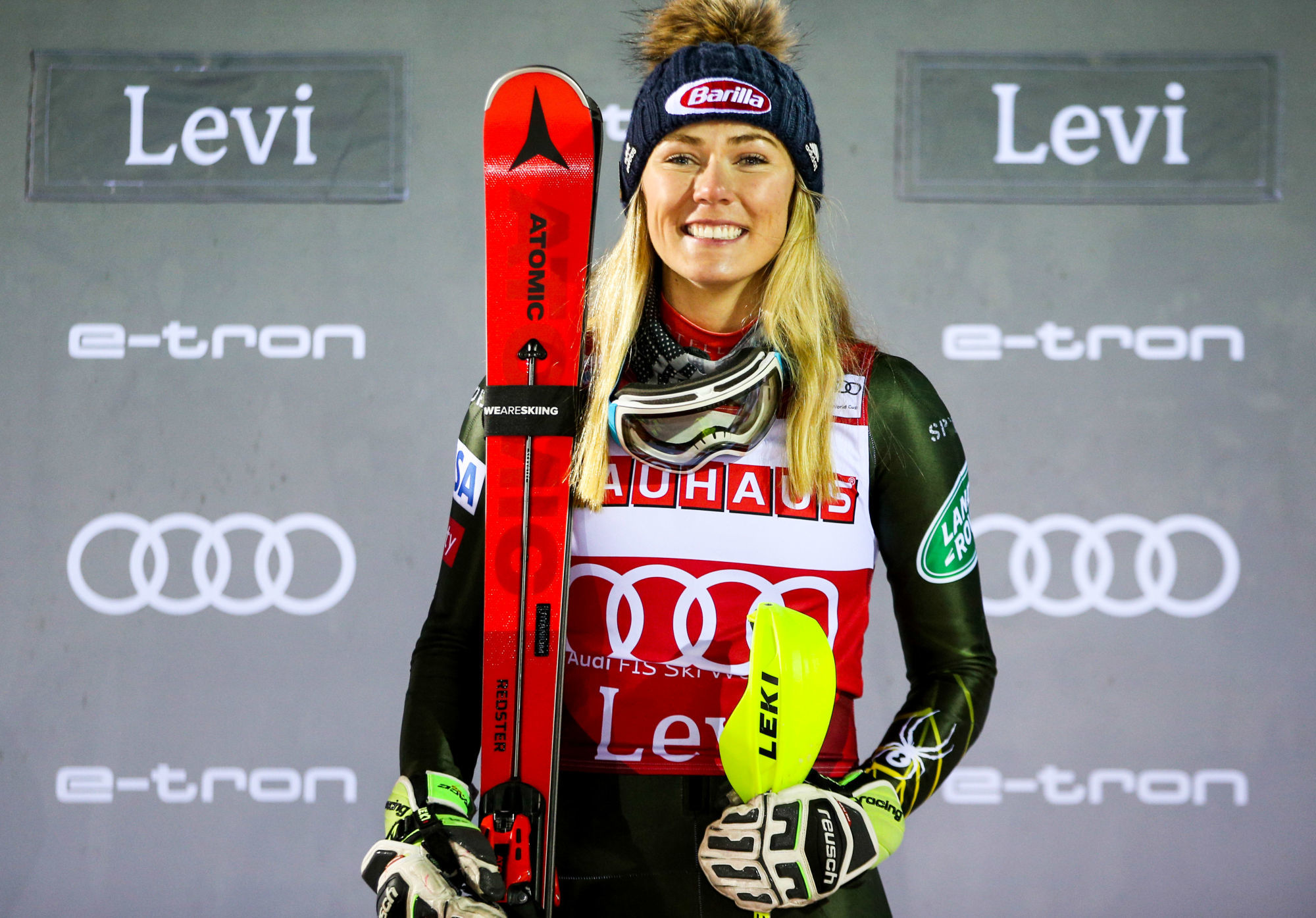 L’Américaine Mikaela Shiffrin a remporté sa première victoire de la saison en Coupe du monde de ski alpin 2019-2020 samedi, sur le slalom de Levi.