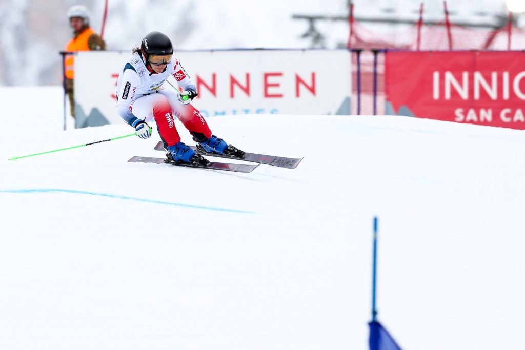 La Française Marielle Berger-Sabbatel a été déclarée vainqueure ce samedi après l'annulation de la course de Coupe du monde de skicross d'Innichen (Italie).