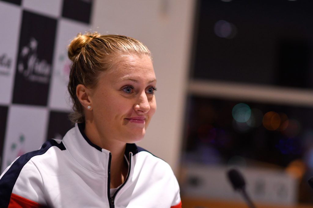 Kristina Mladenovic a été la sportive la plus citée dans la presse web spécialisée cet automne en raison de ses exploits au Masters et en Fed Cup de tennis.