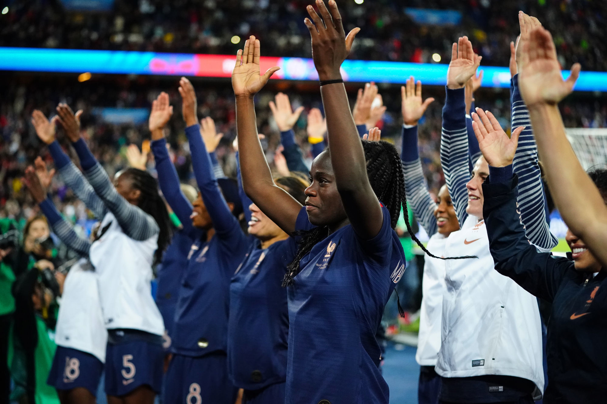 En 2019, les meilleures audiences à la télévision française ont été réalisées par des compétitions féminines, notamment de football féminin !