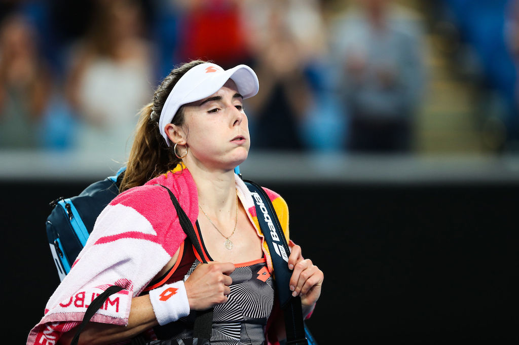 Aucune des cinq Françaises engagées dans le tableau principal de ce premier tournoi du Grand Chelem de l'année n'a atteint le 3e tour... (Photo by Pixathlon / Icon Sport)