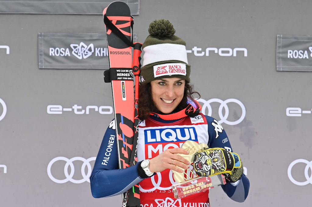 L’Italienne Federica Brignone a remporté le Super-G de Sotchi dimanche, en Russie, comptant pour la Coupe du monde de ski alpin 2019-2020. 