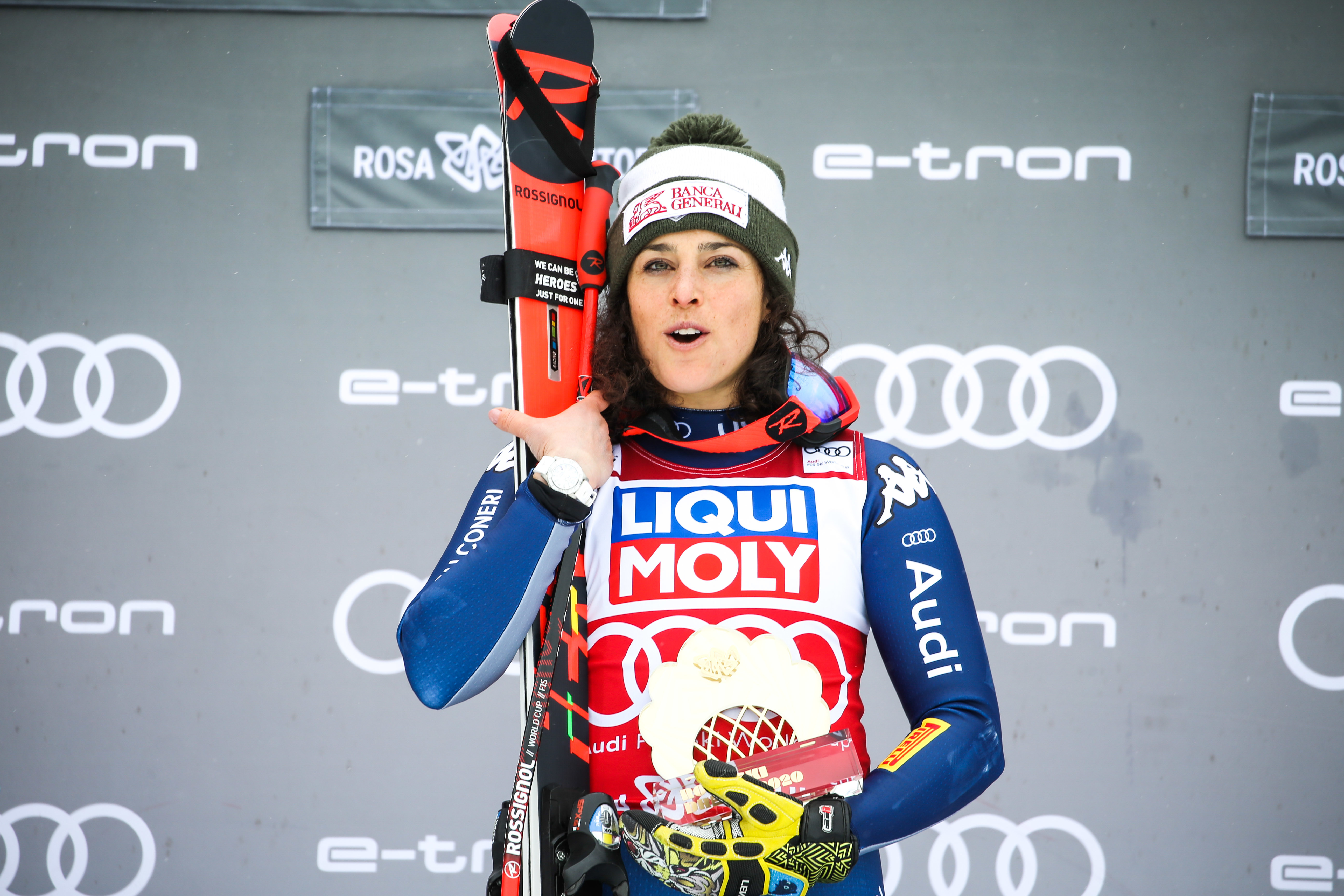 La FIS a prématurément mis un terme à la Coupe du monde de ski alpin en raison de l'épidémie du coronavirus. L'Italienne Federica Brignone est sacrée !