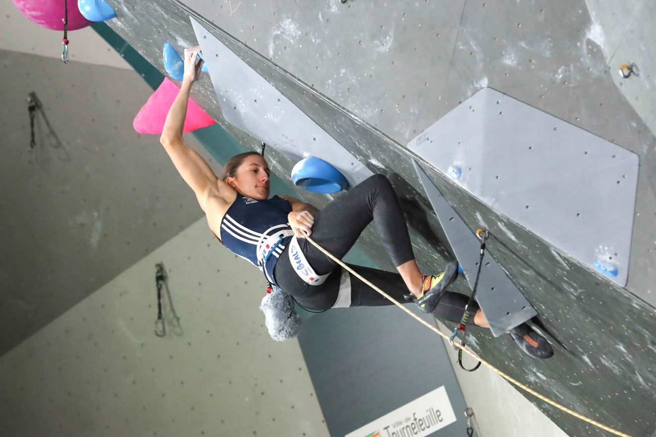 Escalade : Anouck Jaubert qualifiée pour les Jeux Olympiques de Tokyo