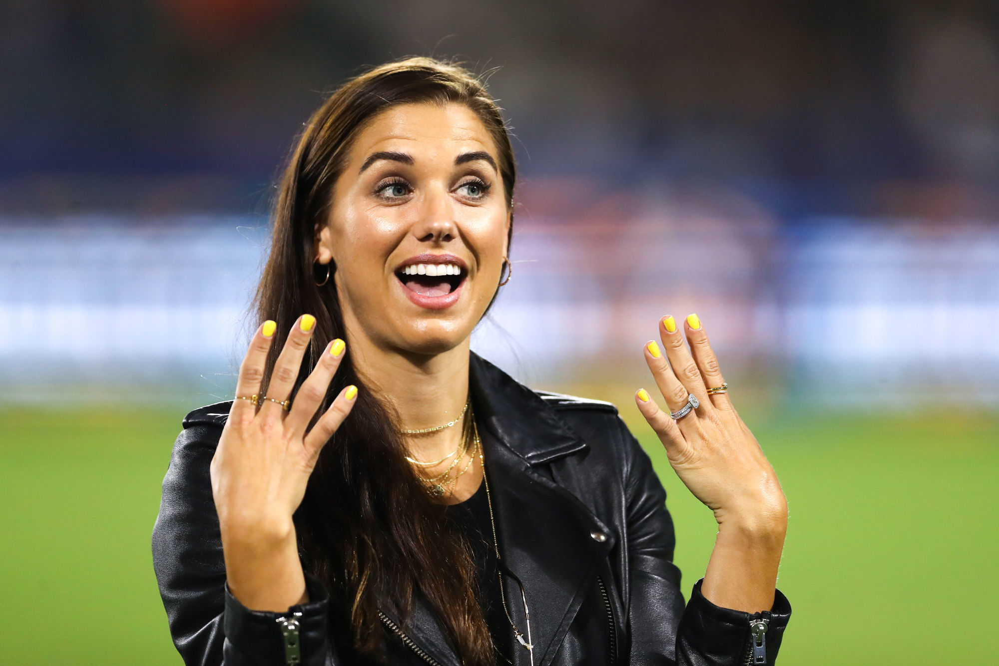Carnet rose : Enfin ! La superstar du football féminin mondial, Alex Morgan, a donné naissance à une petite fille dans la journée de jeudi.