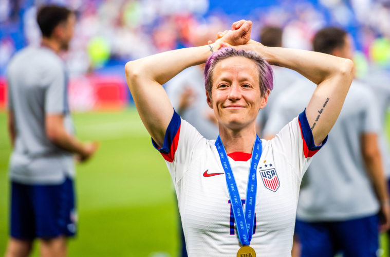 Megan Rapinoe dévoile la couverture de son autobiographie