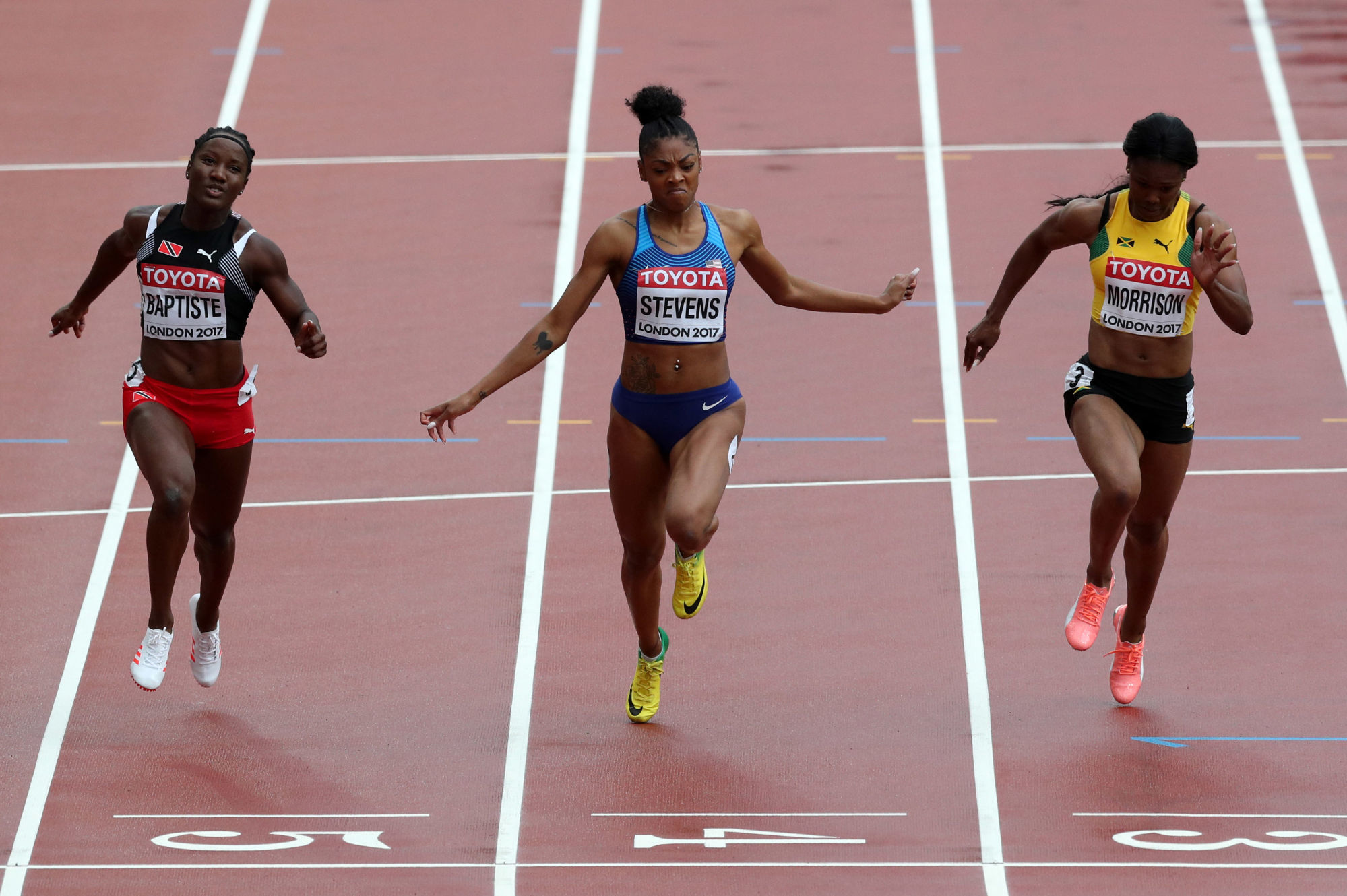 La sprinteuse américaine Deajah Stevens, finaliste olympique sur 200 m à Rio, a été suspendue pour manquements à ses obligations de localisation antidopage.