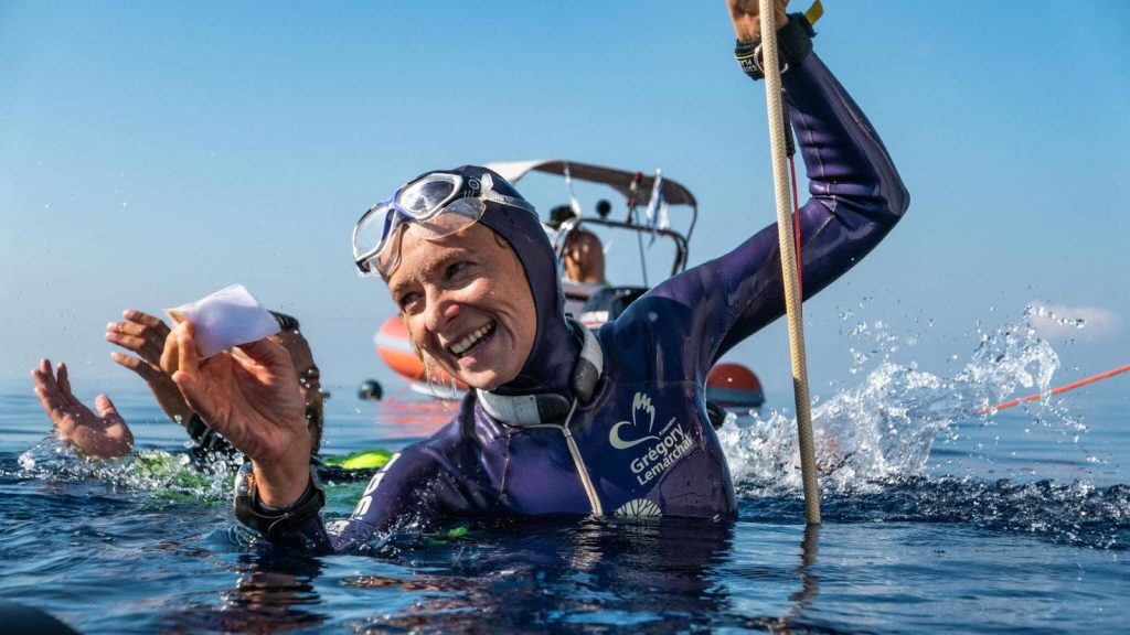 Alice Modolo a été sacrée championne d’Europe d’apnée hier à Kalamata (Grèce), en réalisant 86 m en « Poids constant avec palme ».