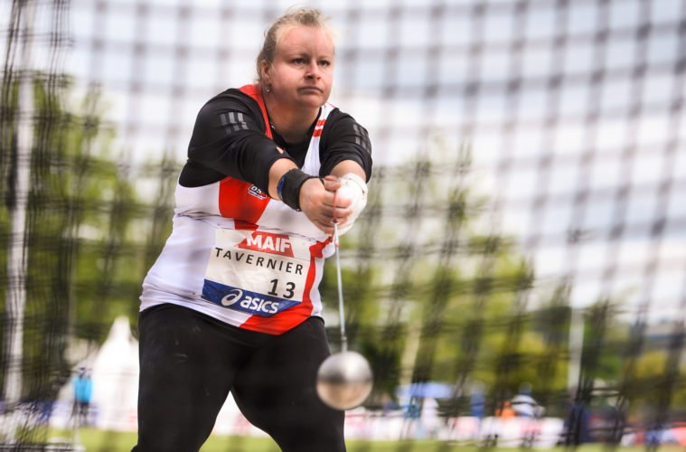 Lancer du marteau : Alexandra Tavernier bat le record de France