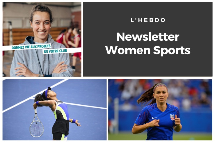Chaque mardi, la newsletter WOMEN SPORTS vous propose un résumé de l’actualité du sport féminin : résultats, news, événements, coups de coeur, récompenses… Ne passez à côté d'aucune info ! 😉