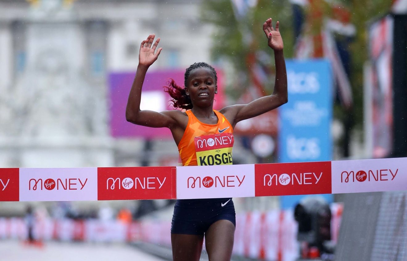 Marathon de Londres : la Kényane Brigid Kosgei conserve son titre