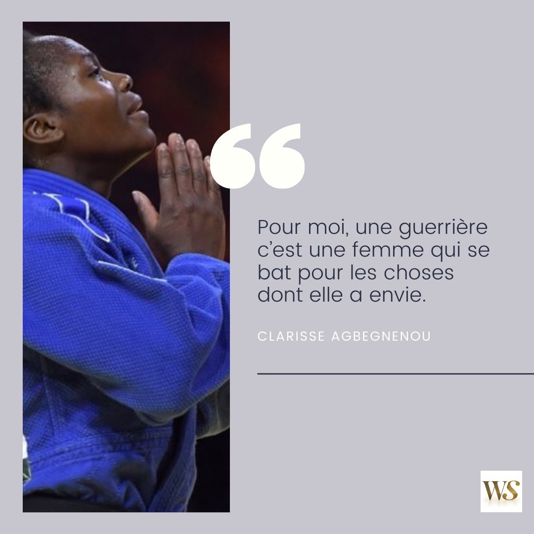 La quintuple championne d'Europe de judo Clarisse Agbegnenou nous donne une leçon d'abnégation ! 