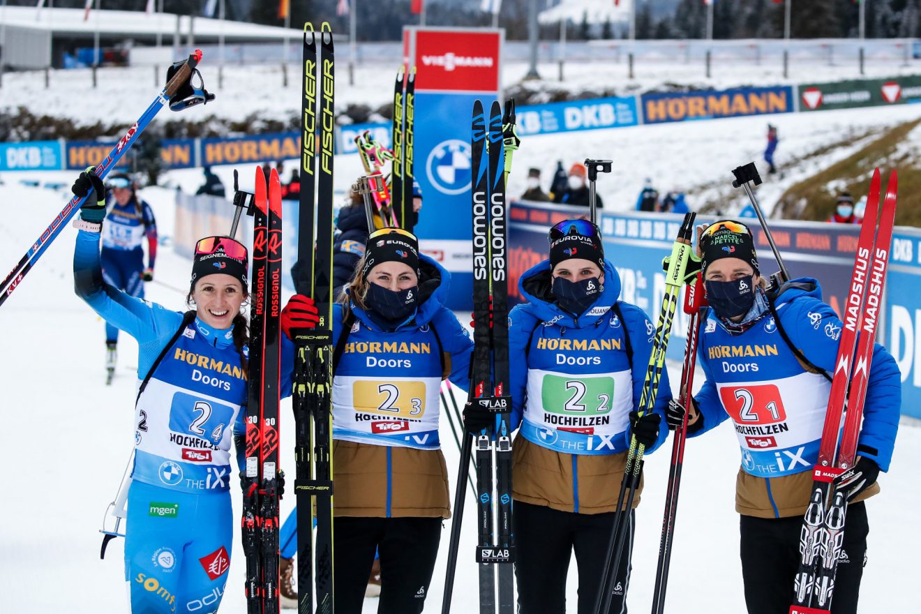 Biathlon (Hochfilzen) : les Françaises en argent sur le relais