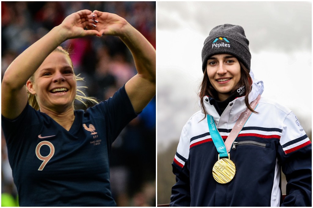 Eugénie Le Sommer et Perrine Laffont désignées sportives de l’année par les Français