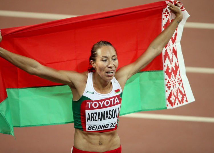 La Bélarusse Marina Arzamasova, championne du monde du 800 m en 2015, a été suspendue quatre ans après un contrôle positif au ligandrol.