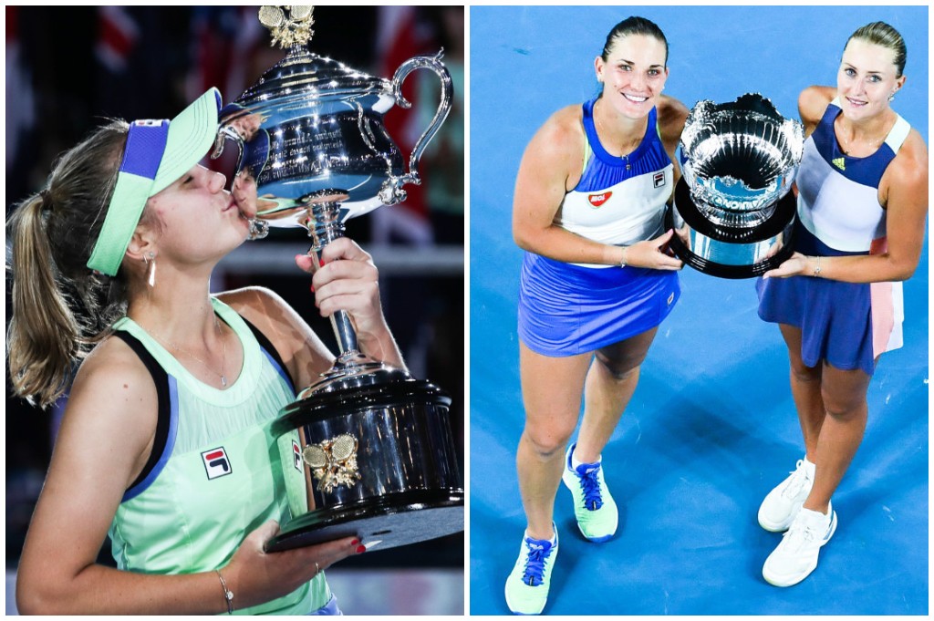 L'Américaine Sofia Kenin a été désignée meilleure joueuse de tennis de l’année. Le duo Kristina Mladenovic/Timea Babos a été élu en double.