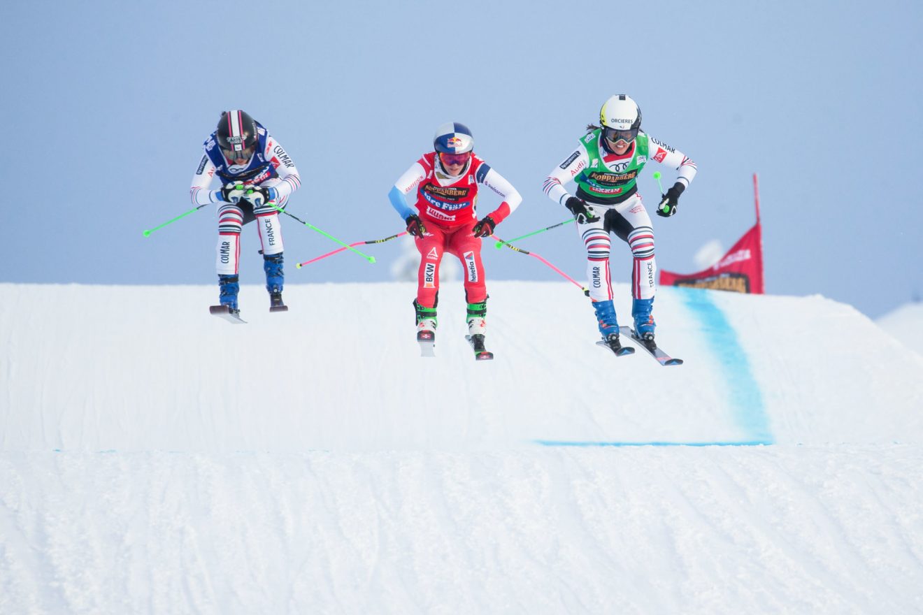 Skicross : doublé français signé Baron et Berger-Sabbatel