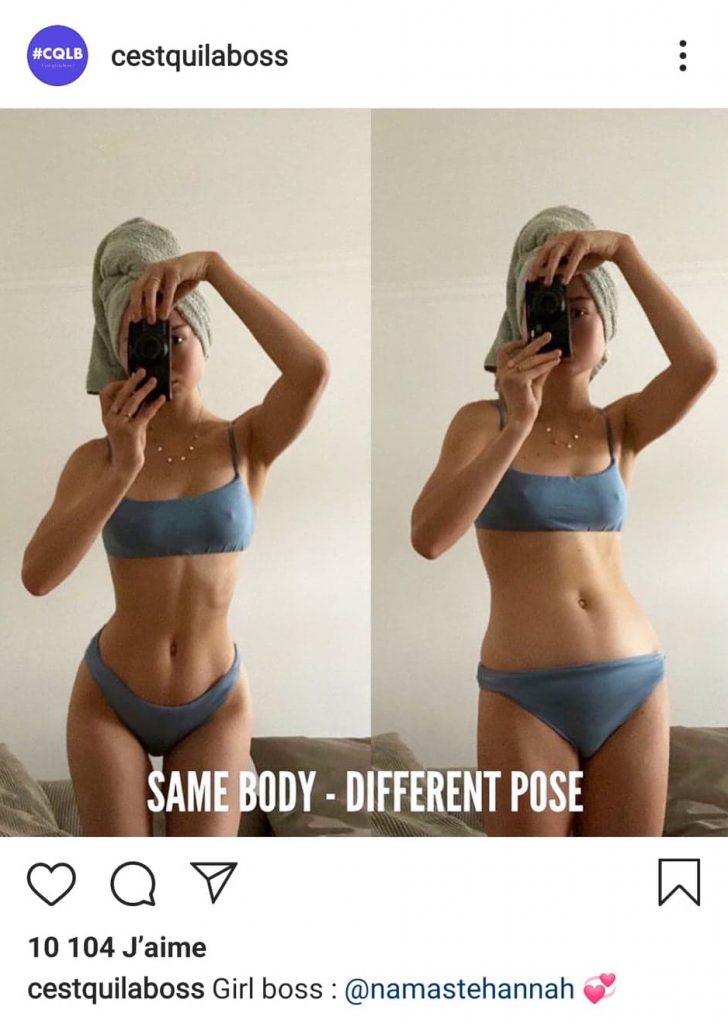 Le body positive sur Instagram : top 3 des comptes décomplexants pour s'aimer, aimer son corps, avoir confiance en soi et croire en ses rêves.