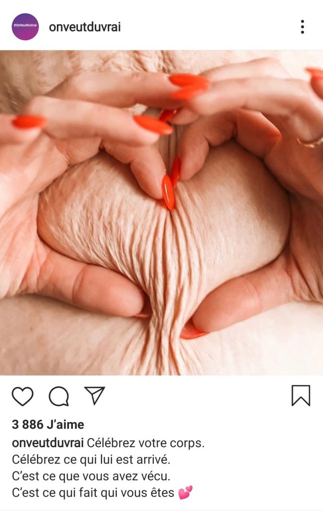 Le body positive sur Instagram : top 3 des comptes décomplexants pour s'aimer, aimer son corps, avoir confiance en soi et croire en ses rêves.